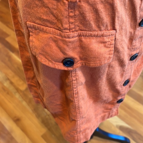 Banana republic factory size 16 linen skirt - Picture 3 of 6